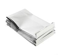 Pellicola riflettente per piante da interno con doppio lato PETP Mylar, migliora la riflessione della luce per la crescita in serre e tende da coltivazione, dimensioni 210 x 120 cm