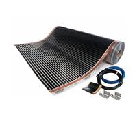 Pellicola Riscaldante a Infrarossi CALORIQUE NEO - Larghezza 100 cm - Copertura 2,0 m² - 150 W/m² - Riscaldamento Elettrico per Pavimento, Parete e Soffitto - Calore Uniforme - Basso Consumo