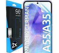 Pellicola salvaschermo 2x3D progettata in modo intelligente per Samsung Galaxy A55/A35 trasparente NEW