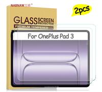 Pellicola salvaschermo in vetro temperato antigraffio HD da 2 pezzi per OnePlus Pad 3 Custodia protettiva per tablet da 13,2 pollici