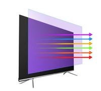 Pellicola Salvaschermo TV Opaca Antiriflesso, Pellicola AntiGraffio Anti Luce Blu da 55 Pollici Rende La Luce Morbida Allevia L'affaticamento degli Occhi per LCD, LED