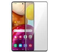 Pellicola Schermo Galaxy A71 Vetro Temperato Smussato Trasparente Bordo Nero