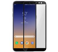 Pellicola Schermo Galaxy J6 Vetro Temperato Smussato Trasparente Bordo Nero