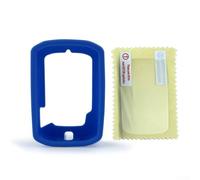 Pellicola schermo HD e custodia protettiva in silicone per Bryton Rider 15 Neo Bike Computer Performance Support (blu)