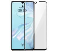 Pellicola Schermo Huawei P30 Vetro Temperato Smussato Trasparente Bordo Nero