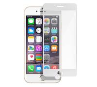Pellicola Schermo iPhone 6+/6S+ Vetro Temp. Smussato Trasparente Bordo bianco