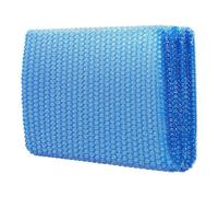 Pellicola Solare Piscina 4 x 6.5 m Tagliabile, Riscaldamento Piscina Copertura Termica per Resistente Ai Raggi UV e All'Abrasione per Fuori Terra, Blu