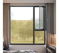 Pellicola Specchio Autoadesive 40 x 270 cm per La Privacy, Anti Uv, Antiriflesso Anti UV Pellicola Oscurante con Strumenti di Installazione per Camera da Letto e Cucina, argento da tè