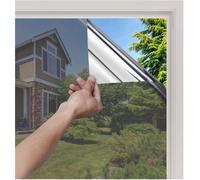 Pellicola specchio vetri, protezione UV, privacy, oscurante, 44.5x200cm, anti...