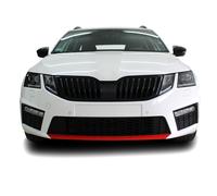 Pellicola spoiler spada 5E rosso lucido VFL + FL spoiler anteriore spada tuni...