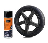 PELLICOLA SPRAY NERO OPACO 400ML RIVESTIMENTO PROTETTIVO DECORATIVO AUTO MOTO BI