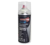 Ambro-Sol V406TL Pellicola Spray Rimovibile, Idonea su tutte le Superfici non Porose, Adatto per Carrozzeria, Arredamento, Bomboletta Spray in Banda Stagnata Riciclabile 400 ml, Trasparente Lucido