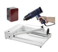 Pellicola Termoretraibile Sigillatrice Termoretraibile, Macchina Termoretraibile, Avvolgitrice Manuale Macchina Termoretraibile con Pistola Termica da 1800 W, 9 Livelli di Regolazione de Machine 30cm