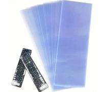 Pellicola termoretraibile trasparente per coperture per condizionatore d'aria e telecomandi Smart TV, realizzata in materiale PVC con forte contrazione (6 x 25 cm)