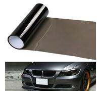 Pellicola tinta lucida adatta universale per fari auto 30x60 cm nero lucido