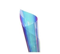 Pellicola trasparente colorata per finestre Holographic Clear Window Film Iridescent Dichroic Decorative Glass Sticker Self-Adhesive Cellophane Roll