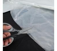 Pellicola trasparente per serre in plastica per strutture orticole, progettata per migliorare la resa attraverso condizioni di crescita controllate (4 m x 5 m)