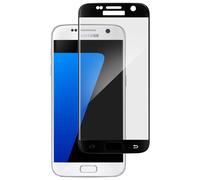 Pellicola Vetro 9H Bordi Curvi per Galaxy S7 - Contorni Neri