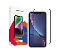 PELLICOLA VETRO ACCEZZ Copertura Completa in Temperato per Apple iPhone 11, Apple iPhone XR