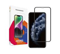 PELLICOLA VETRO ACCEZZ Copertura Completa in Temperato per Apple iPhone 11 Pro, Apple iPhone X, Apple iPhone Xs