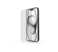 PELLICOLA VETRO HAMA iPhone 15 Pro - Temperato 9H, 0,33 mm, Anti-Impronta