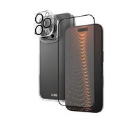 PELLICOLA VETRO SBS + COVER per iPhone 16 Pro