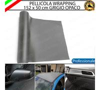 PELLICOLA WRAPPING GRIGIO OPACO INTERNO ESTERNO PER DR 5.0