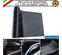 PELLICOLA WRAPPING NERO OPACO PER AIXAM INNOVATION A721 INTERNO ESTERNO