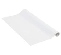 Pellicole adesive Bianco, Foglio autoadesivo decorativo per mobili, carta da parati, PVC, senza ftalati, 45 cm x 1,5 m, Venilia 53228
