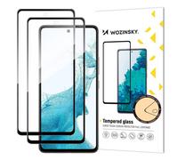 Pellicole adesive in vetro temperato per Samsung Galaxy A57 con colla inclusa - 2 pezzi.