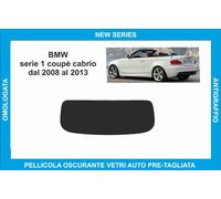 pellicole oscuranti vetri bmw serie 1 3p coupe cabrio dal 2008 al 2013 L