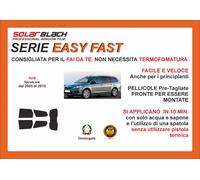 Pellicole Oscuranti Vetri Ford Focus 5P SW dal 05 10 kit posteriore EASY FAST