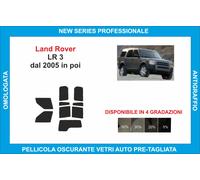 pellicole oscuranti vetri land rover lr 3 dal 2005 kit completo