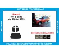 pellicole oscuranti vetri renault r11 5p dal 1983-1989 kit posteriore