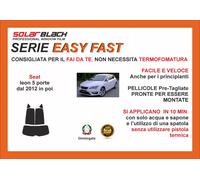 Pellicole Oscuranti Vetri SEAT leon 5p dal 2012-19 kit posteriore EASY FAST