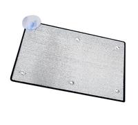 Pellicole per Vetri Isolamento Termico, Anticalore Pannello Termoriflettente con Ventosa, Pellicole Privacy Finestre, Anti UV, per Stanza Sole Garage Domestico(Black,40x80cm)