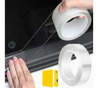 Pellicole Protettive per Vernici Auto,Pellicola Adhesiva per Auto,Protettiva per Vernice Trasparente,Nastro Adesivo per Protezione,Pellicola Protezione Autoadesiva per Bordi Porta Adesivi (3cm)