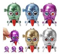 Pellinch 5 Pezzi Giocattolo da Caricare Halloween, Halloween Clockwork Jumping Giocattoli, Halloween Giocattoli a Carica, Halloween Gadget Bambini, Halloween Bomboniere di Riempimento