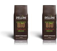 Pellini Caffè in Chicchi per Espresso Bio, Miscela 100% Arabica, Caffè in Grani dal Sapore Dolce e Delicato da Agricoltura Biologica, 500g (Confezione da 2)