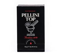 Pellini Caffè Top 100% Arabica, 108 Caffè in Calde Compostabili ESE dall'Aroma Intenso e Avvolgente e Tostatura Delicata, 6 Confezioni da 18 Cialde