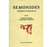 Pellizer,Ezio, Tedeschi,Gennaro. - Semonides. Testimonia et Fragmenta.