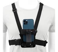 PellKing Supporto per telefono cellulare con clip per fotocamera POV per Samsung iPhone Plus, ecc