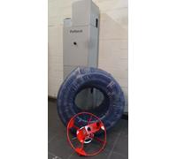 PELLTECH Pellet-Saugsystem Pelletsaugbehälter Con Talpa Con 25 M Tubo Ventosa