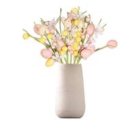 Pelocas Floreali Uova di Pasqua, Decorazioni di di Fiori di di Pasqua,6X Selezione Faux Bouquet Bouquet | di Fiori Primavera Rami di ramoscello di per la