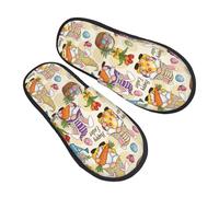 Pelose Pantofole Donna Easter Bunny Gnome Scarpe da Casa Moda Ciabatte Pelose per Casa Interne Inverno L