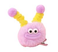 Peloso Cartoon Pompoms Clip Per Capelli Con Piccoli Animali Disegni Non Superare Forcine Per Student Girl Temi Accessori Festa