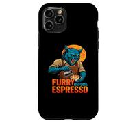 Peloso Prima Espresso Lupo Mannaro Caffè Art Custodia per iPhone 11 Pro