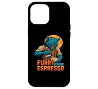 Peloso Prima Espresso Lupo Mannaro Caffè Art Custodia per iPhone 12 Pro Max