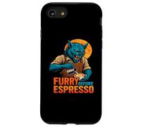 Peloso Prima Espresso Lupo Mannaro Caffè Art Custodia per iPhone SE (2020) / 7/8