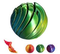 Pelota de dedo impresa en 3D, juguete giratorio para dedos, alivia la ansiedad, ideal para la oficina, el hogar y la escuela.